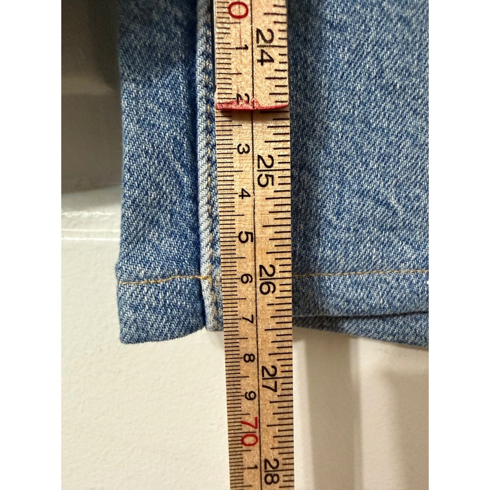 Old Navy | Sky-Hi Wide Leg Daisy Embroidered Jeans | 20 || Blue| - Picture 6 of 6